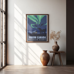 Yukon Canada Travel Print Poster