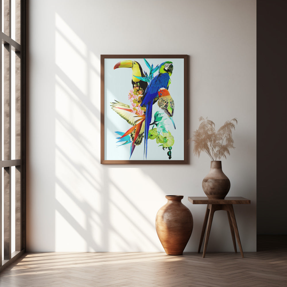 Birds of Paradise II Poster