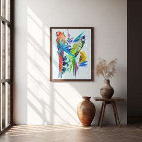 Birds of Paradise I Poster