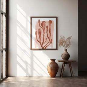 Brown Corals Poster