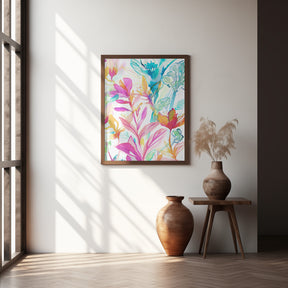 Floral Burst Poster