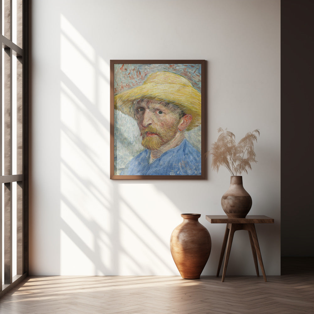 Vincent Van Gogh's Self Portrait (1887) Poster