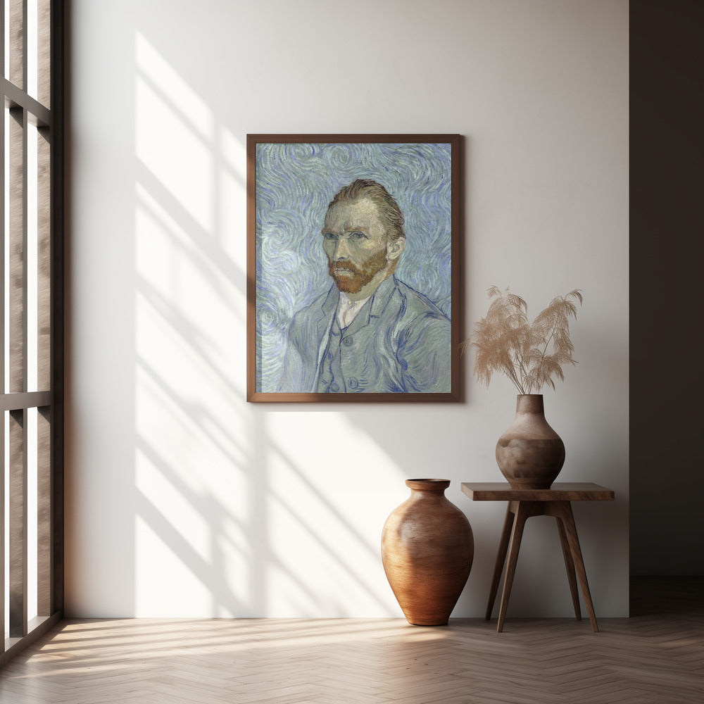 Vincent Van Gogh's Self Portrait (1889) Poster