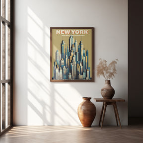 New York Skyline Poster