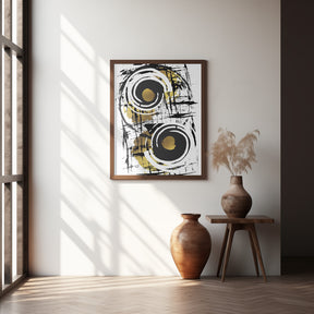 ABSTRACT ART Hypnotizing Poster