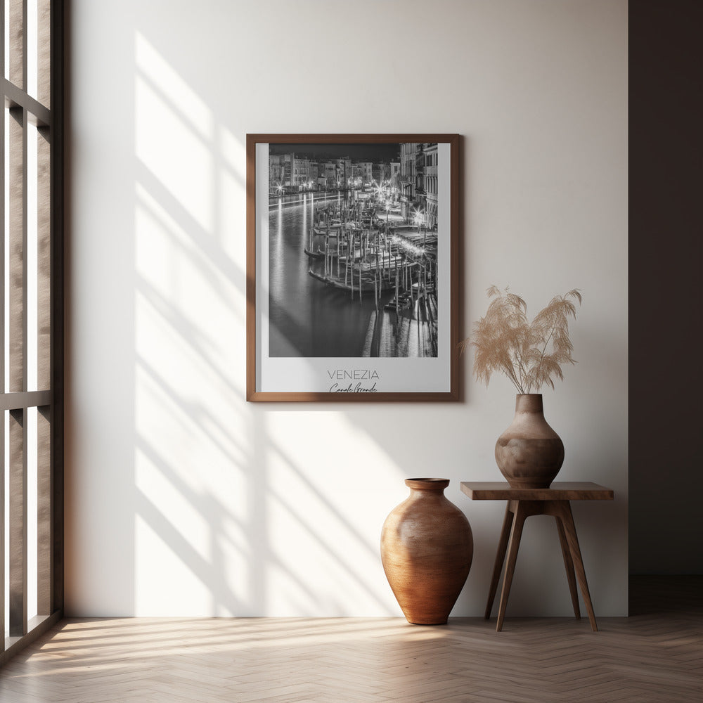 In focus: VENICE View from Rialto Bridge Poster