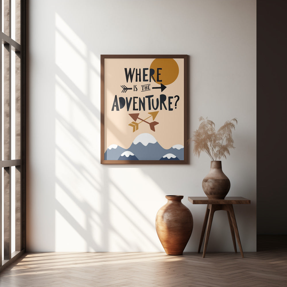 Where Is the Adventure Poster