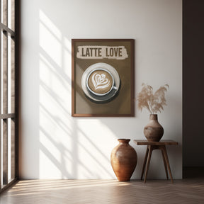 Latte Love Poster