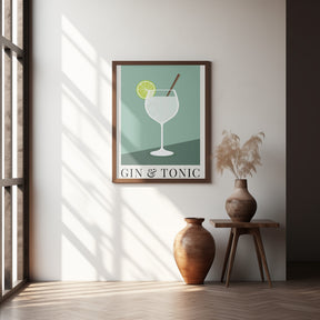 Gin &amp; Tonic Poster