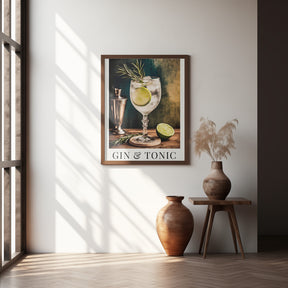 Gin &amp; Tonic Poster