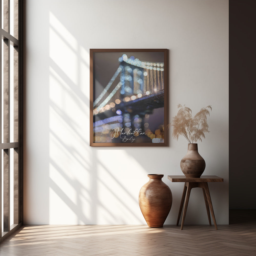 Manhattan Bridge Poster