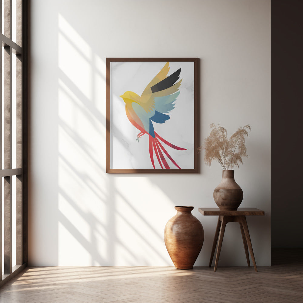 Colorful Bird Poster