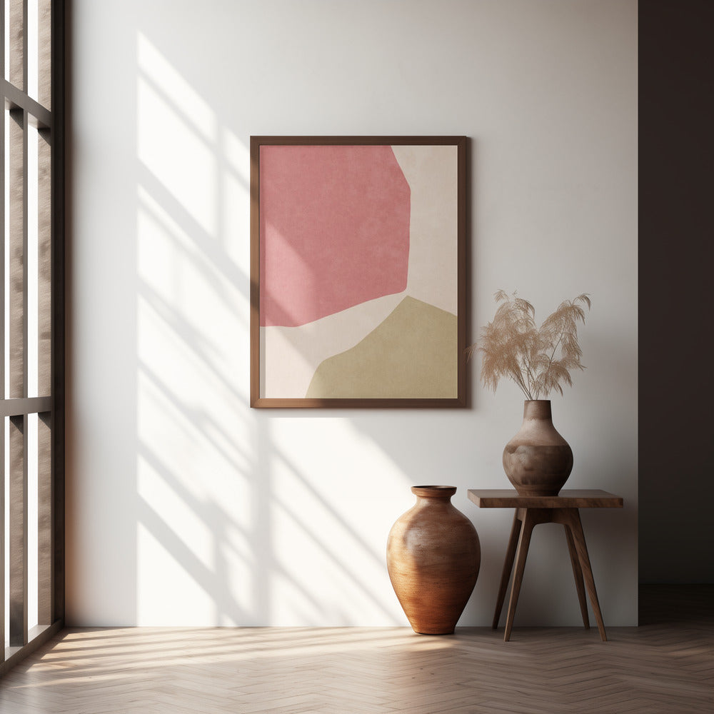 Abstract Pastell Poster