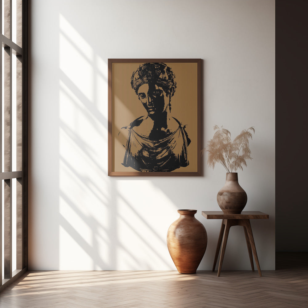 Bust of Ariadne Poster