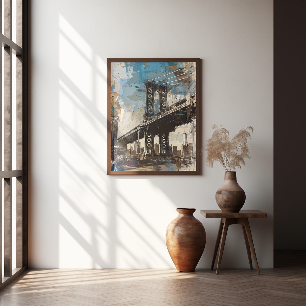 Manhattan Bridge - New York Poster