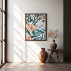 Watercolor Floral No. 9 Poster