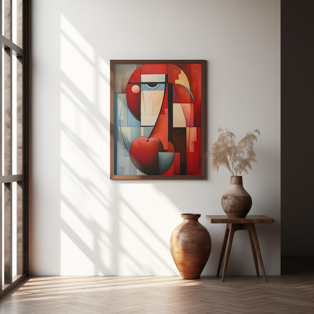 The Abstract Face Poster