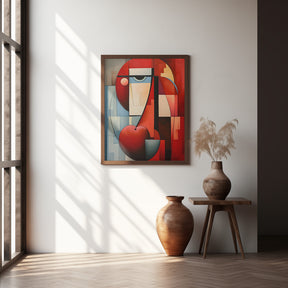 The Abstract Face Poster