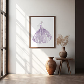 Beren fashion illustration Poster