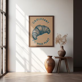 Croissant Poster