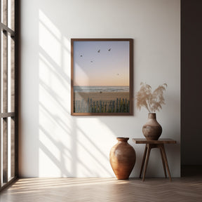 Moroccan Coast Sunset Poster