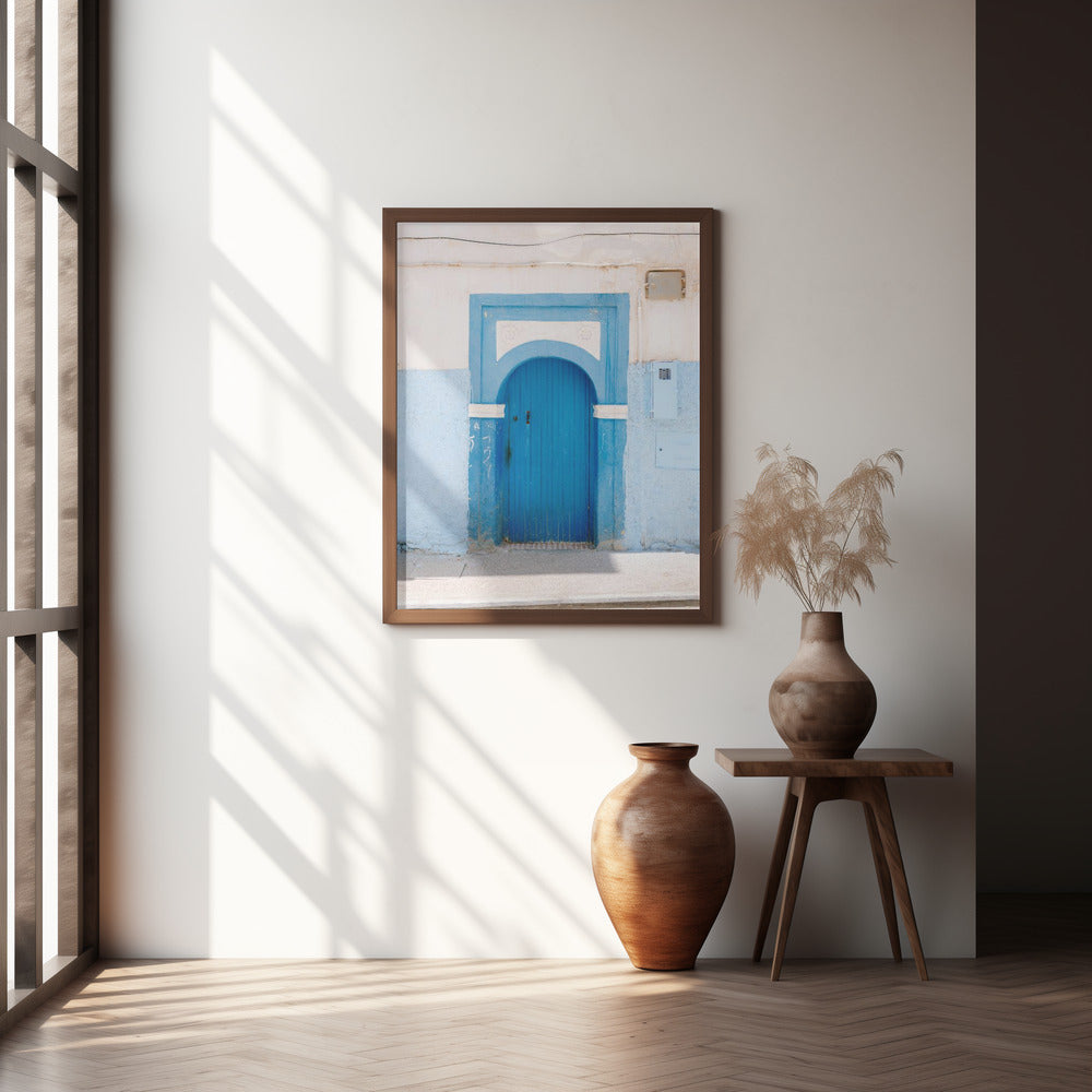 The Blue Door in Taghazout Morocco Poster