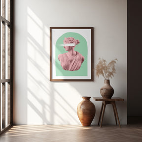 Artemispinkgreen Ratio3x4 Poster