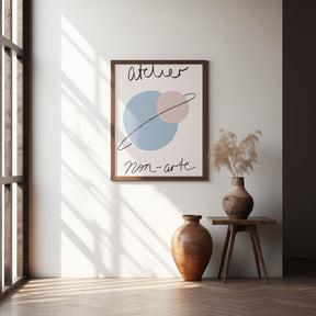 Atelier3blue Ratio2x3 Poster