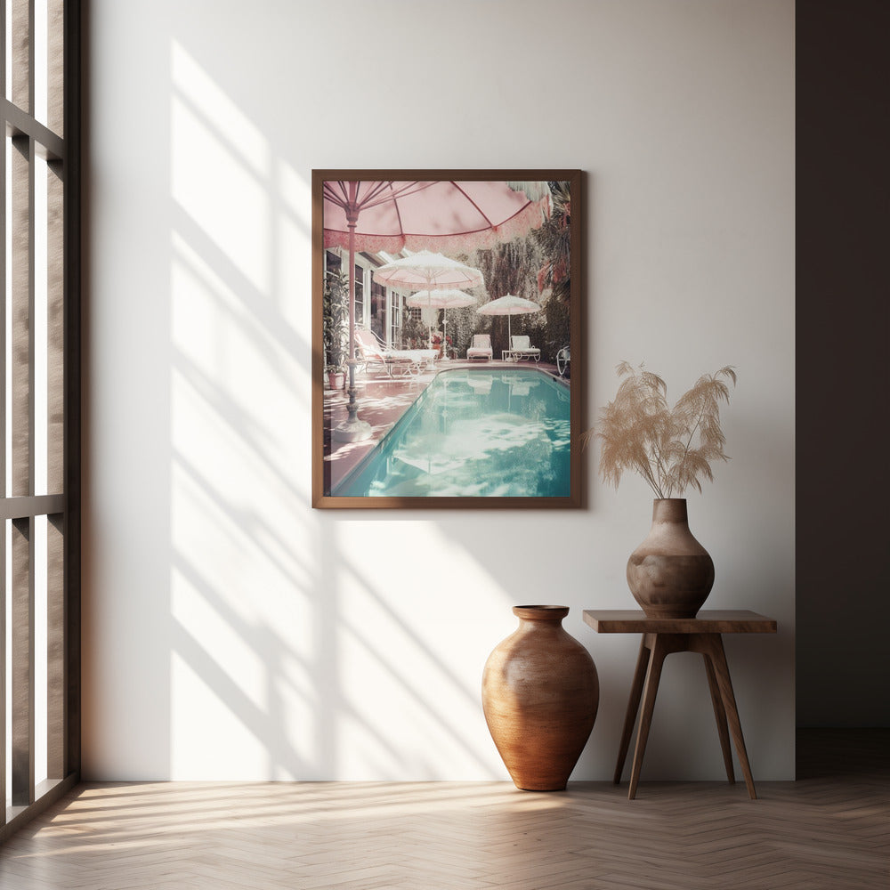 Glam Pool Life Poster