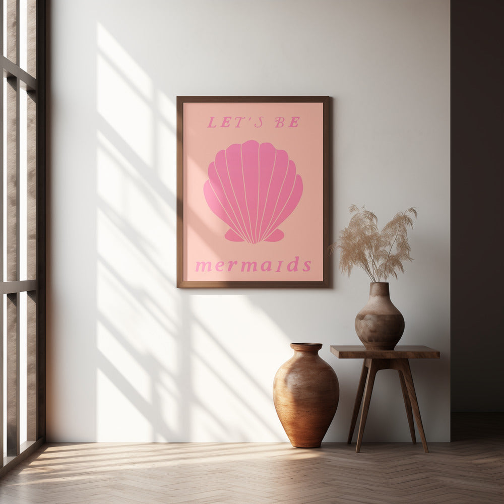 Mermaidsorange Ratioiso Poster