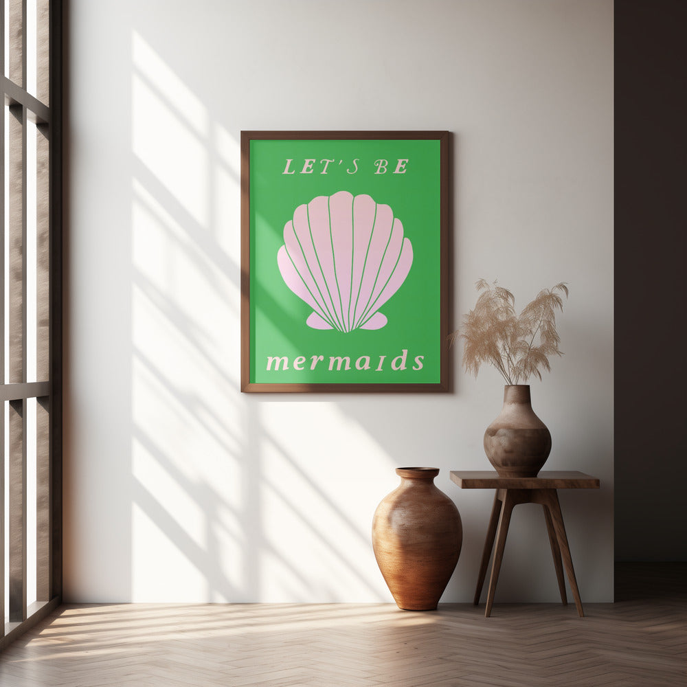 Mermaidsgreen Ratioiso Poster