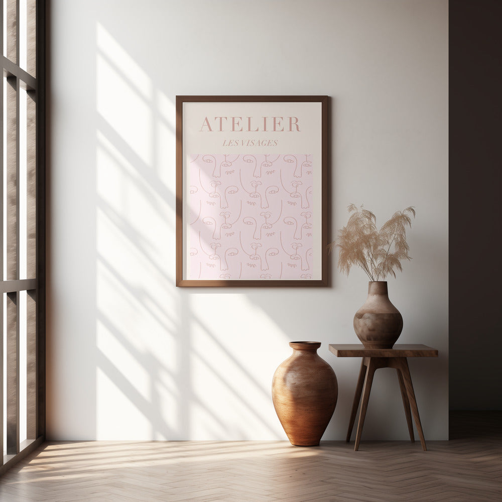 Atelierfacespink Ratioiso Poster