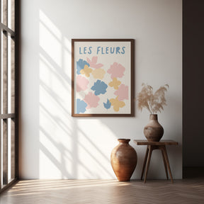 Lesfleursblue Ratio2x3 Poster