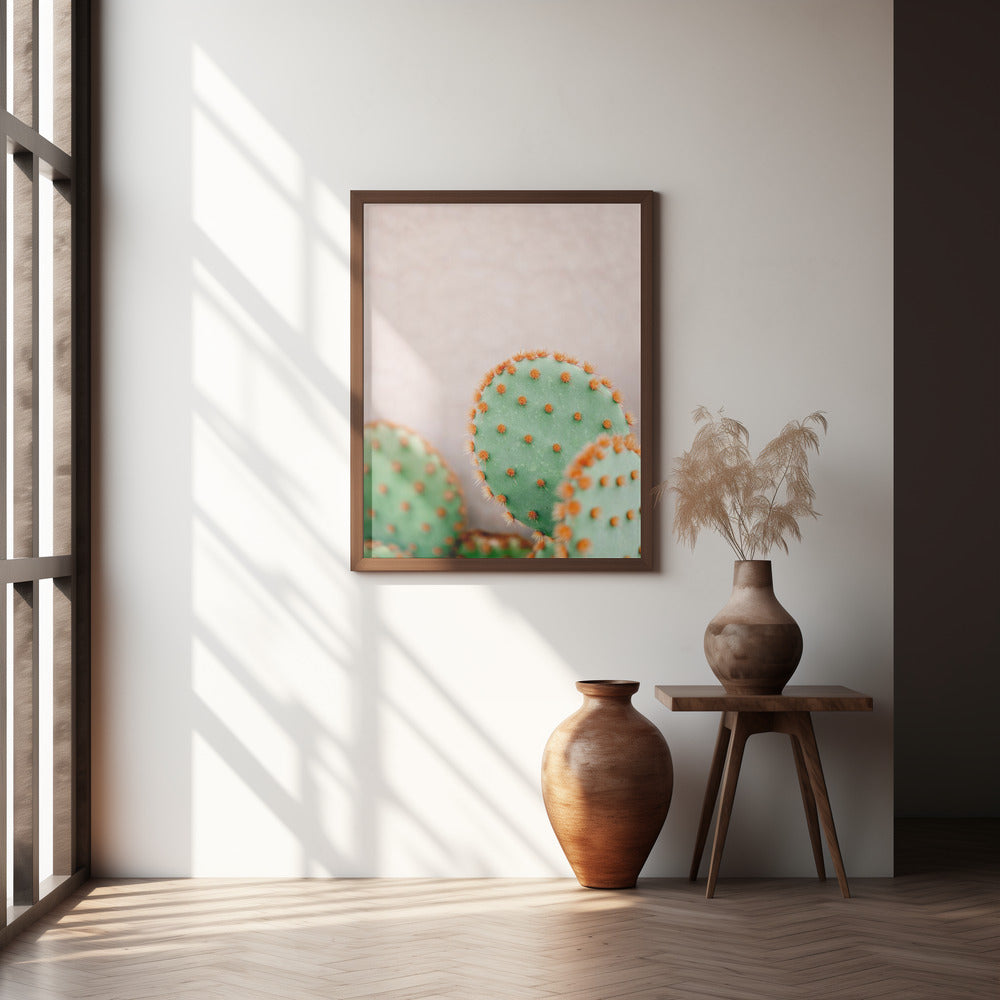 Cacti Pastel Tones Poster