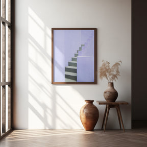 The Purple Stairs Poster