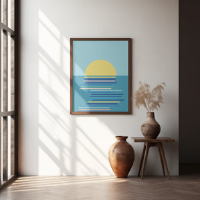 Sunrise In Ahrenshoop Poster