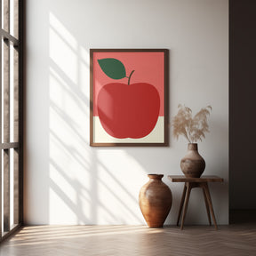 Red Apple Poster