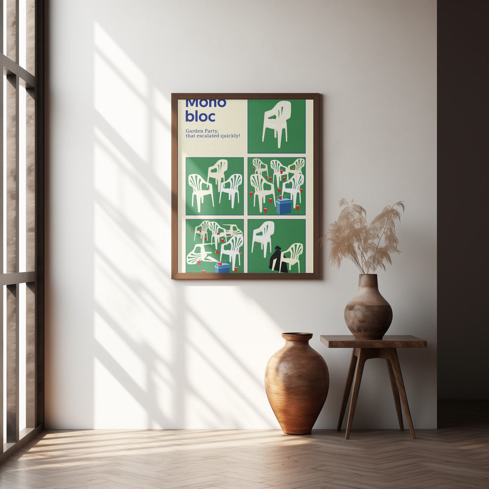 Poster Monobloc Five Squares Poster