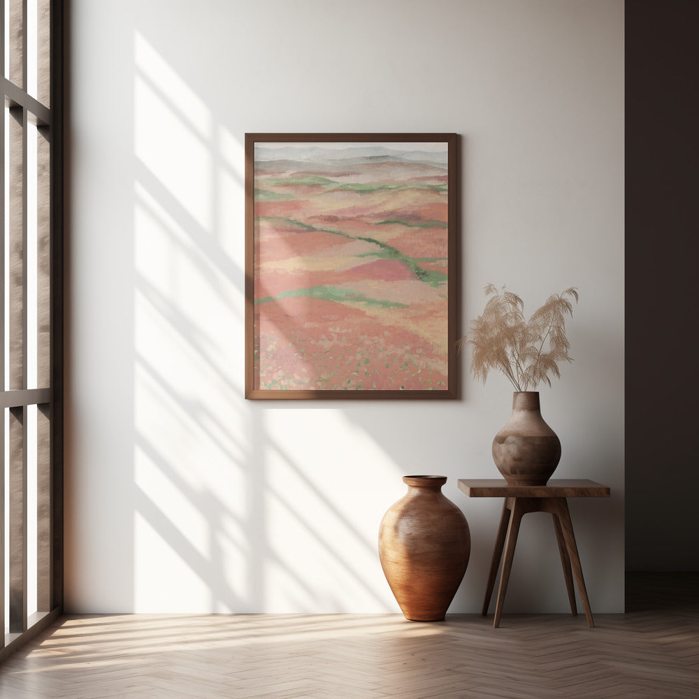 Ozias coral landscape Poster