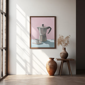 Moka Coffe Pot Poster