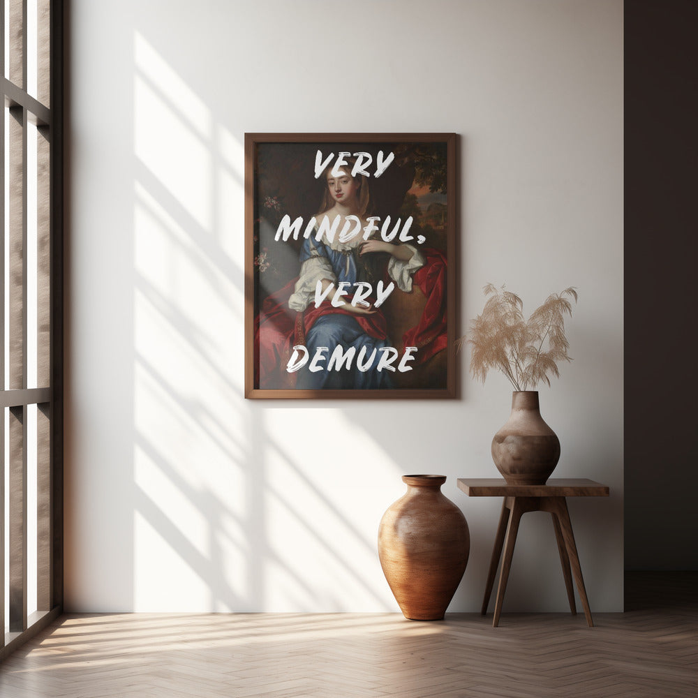 Very Mindful, Very Demure Poster