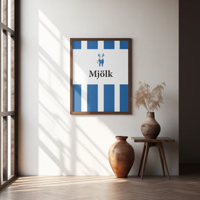 Mjölk Röd Poster