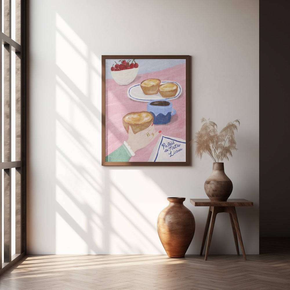 With Love From Lisbon - Food and Travel Art Poster