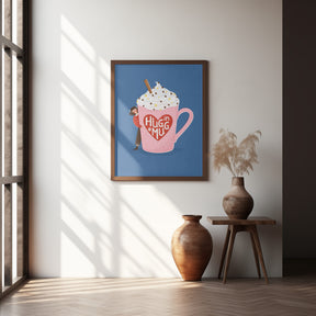 Hug In a Mug Poster