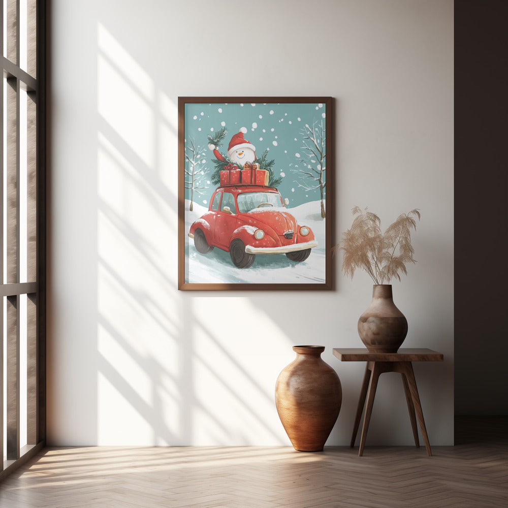 Christmas Road Trip Poster