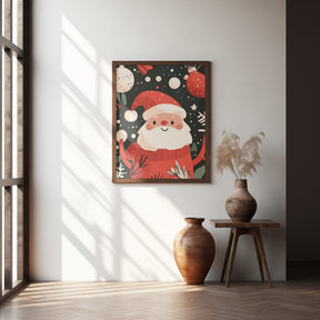 Happy Santa Poster