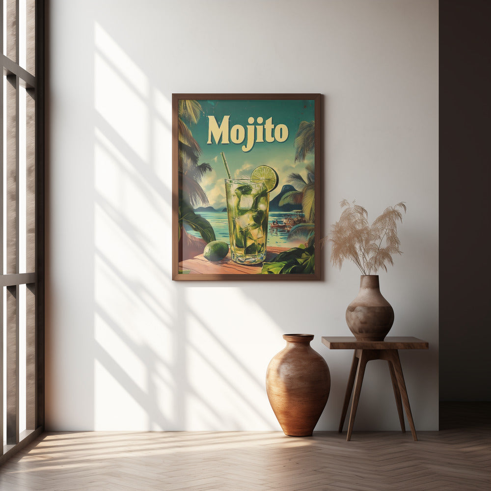 Mojito Vintage Poster