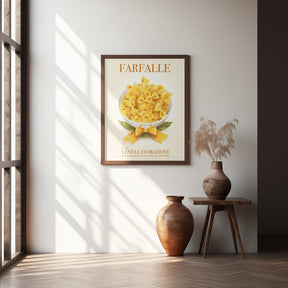 Pasta Farfalle Poster