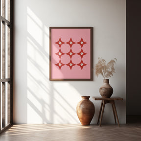 Flower Tile Poster