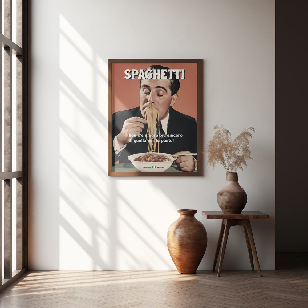 Spaghetti Lover Poster